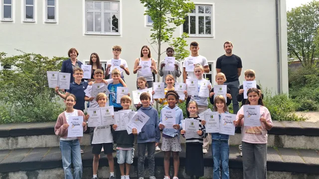Ehrung für besondere Leistungen im Sport