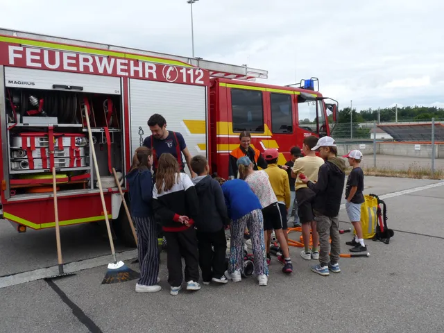 Unterrichtsgang zur Freiwilligen Feuerwehr Rohrbach