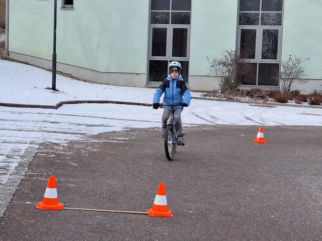 Radfahren im Schonraum für die 2. und 3. Klassen