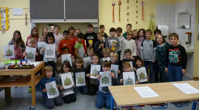 Lesepatenschaft der Klassen 1a und 3a
