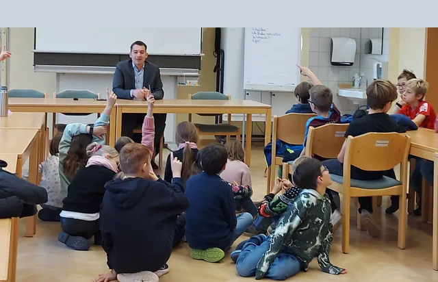 Besuch des Bürgermeisters